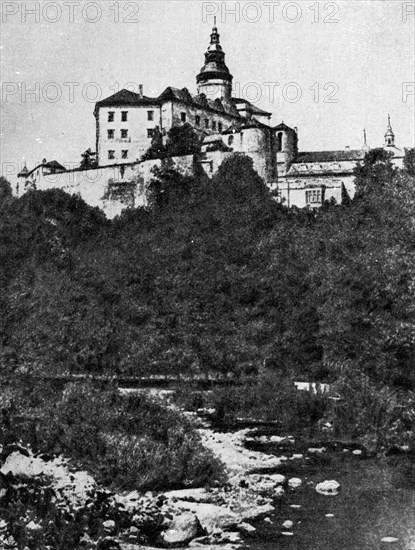 Wallenstein Castle in Friedland.