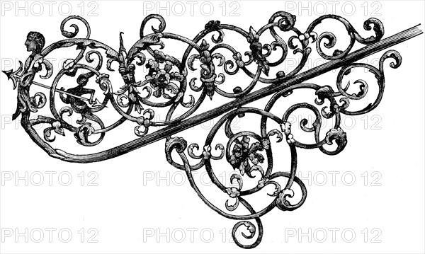 Railings.