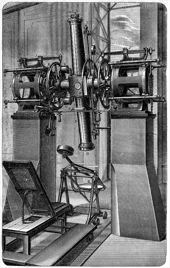 Strasbourg Observatory meridian circle.