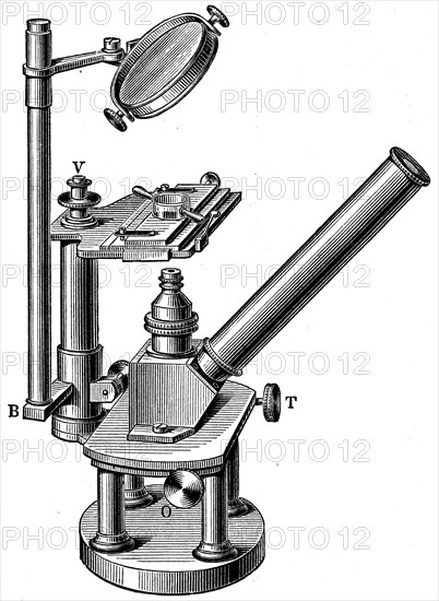 Inverse microscope.