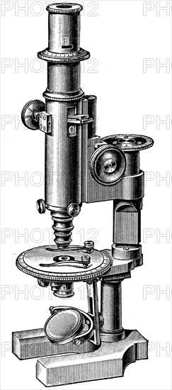 Polarizing microscope.