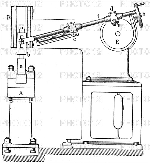 Pneumatic hammer.