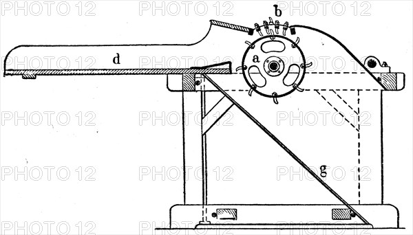 Pin thresher.