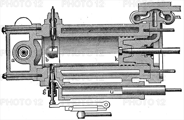 Benz Gas engine.