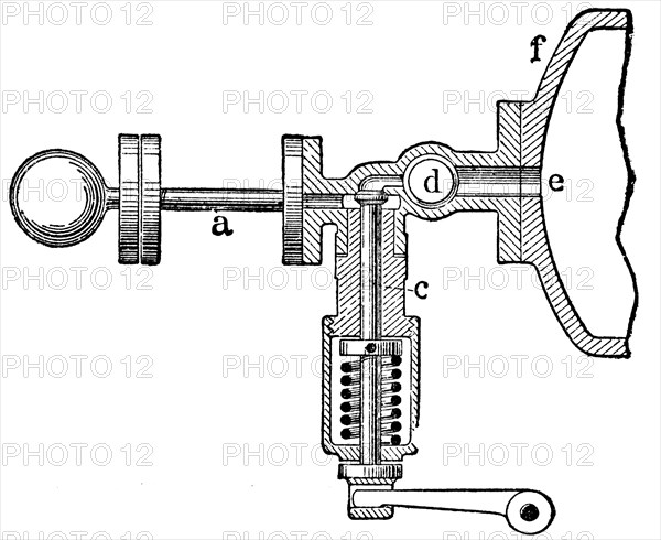 Kerting- Likfeld Gas engine, glow primer.