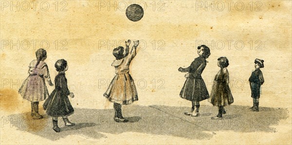 Game in a flying ball.