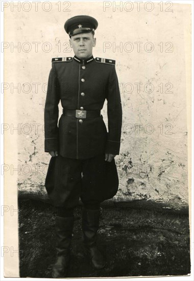 Sergeant of the Soviet Army.