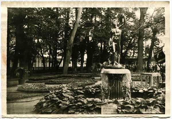 Fountain Bowl at Peterhof.