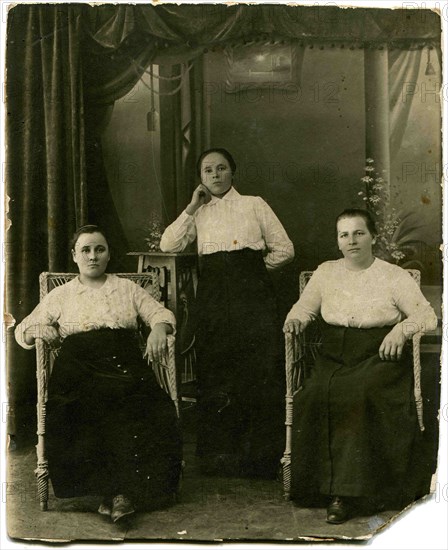 Three women.