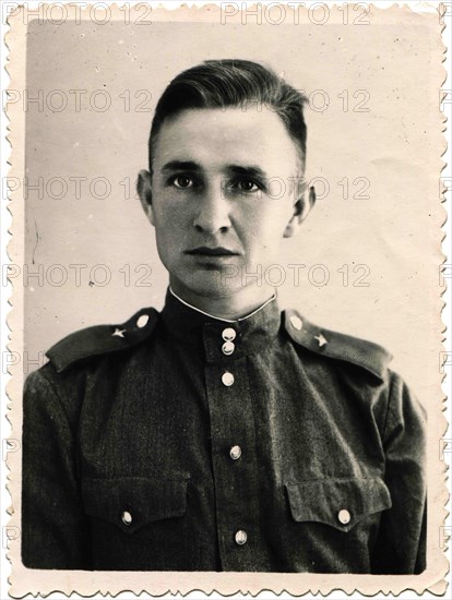 A soldier of the Soviet Air Force.