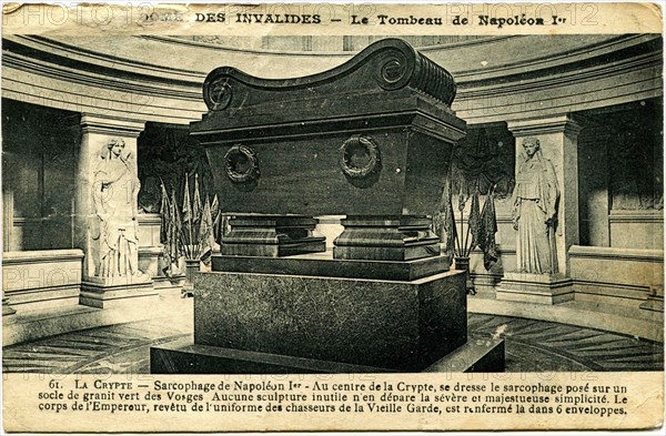 The tomb of Napoleon.