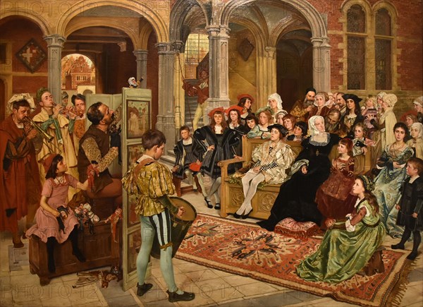 Puppet theater at the court of Margaret of Austria