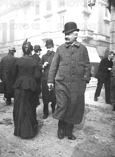 Milan. Piazza Della Scala. Cova Caffe'. 1890