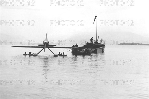 Italy. Garda Lake. Speed Record. 1933