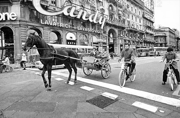 Car-free sunday in Milan.