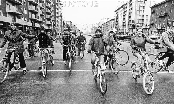 Car-free sunday in Milan.