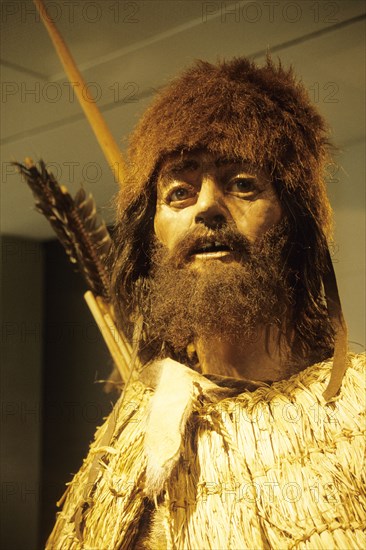 Otzi the iceman.