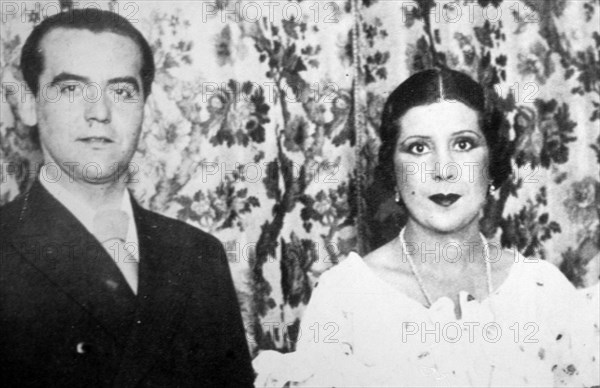 Federico Garcia Lorca and the dancer choreographer encarnacion lopez julvez, la argentinita.