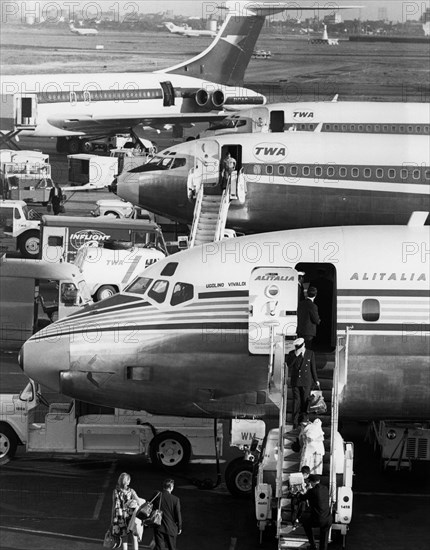 New York airport.