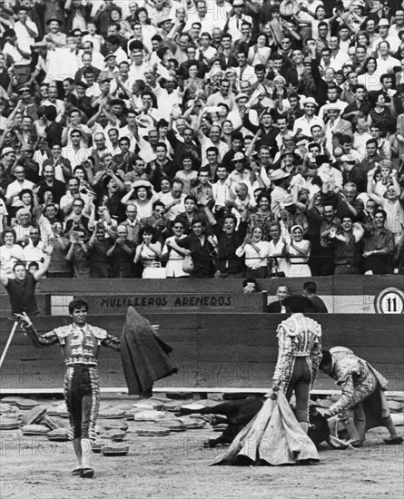 The bullfighter manuel benitez known as el cordobes.