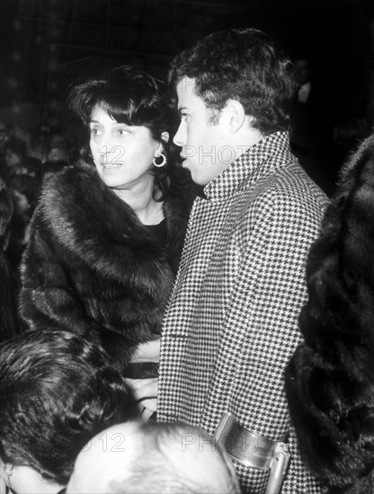 Anna Magnani and son Luca.