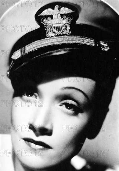 Marlene Dietrich.