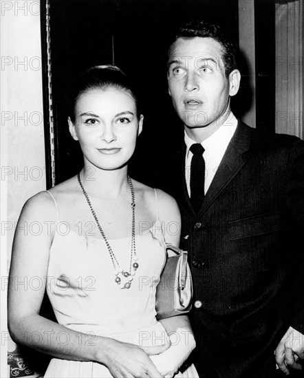 Paul Newman and Joan Woodward.