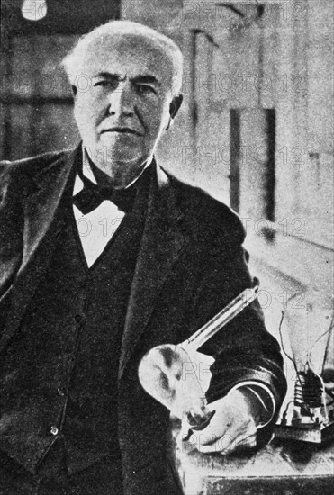 Thomas Alva Edison.