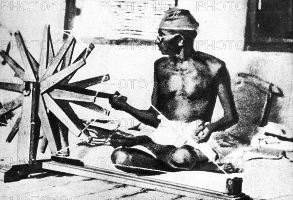 Mahatma Gandhi.