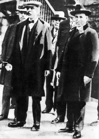 Nicola Sacco And Bartolomeo Vanzetti.