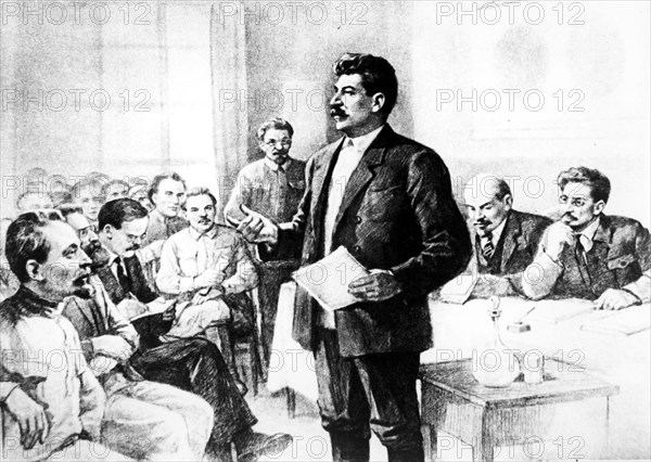 Joseph Stalin Speaks To The Revolutionaries.