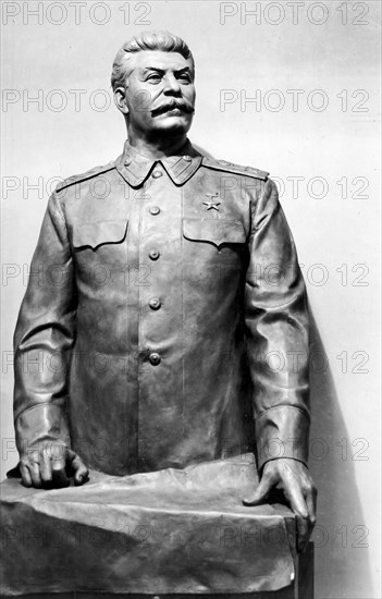 The Bust Of Joseph Stalin.