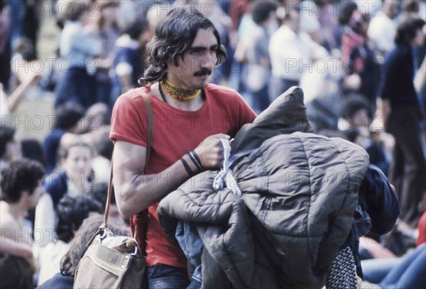 Young People At A Rock Concert, 70 Years.