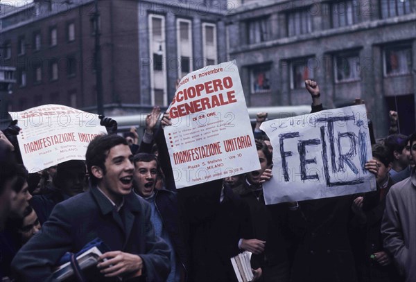 General Strike, Milan.