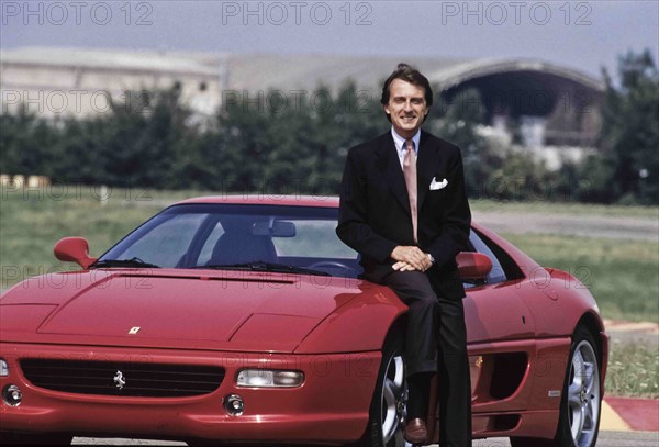 Luca Cordero Di Montezemolo, President Of Ferrari.