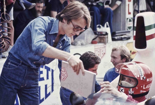 Luca Cordero Di Montezemolo, President Of Ferrari.