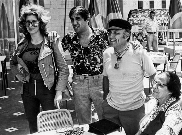 Adriano Celentano, Iva Zanicchi and Claudio Villa.