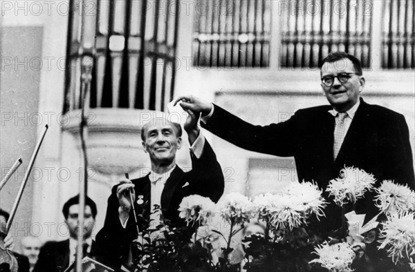 Dmitri Shostakovich After The Synphony.