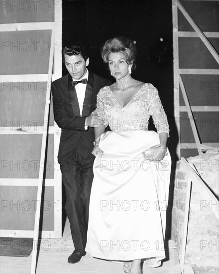 Linda Christian and Edmund Purdom.