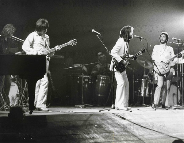 Eric Clapton, Ron Wood and Pete Townshend.