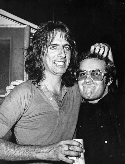 Alice Cooper and Bernie Taupin.