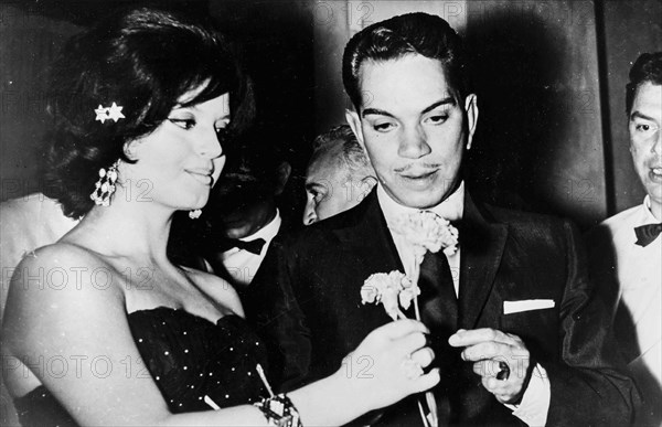 Cantinflas With A Fan.
