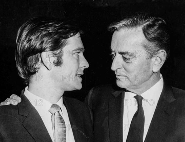 Tom Courtenay and David Lean.