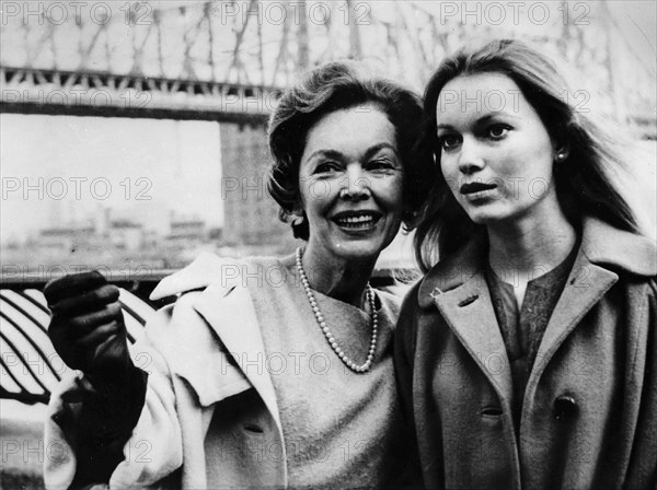 Mia Farrow and Maureen O'Sullivan.