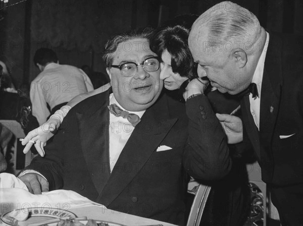 Aldo Fabrizi, Anna Magnani and Checco Durante.