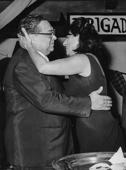 Aldo Fabrizi, Anna Magnani and Ristorante Brigadoon.