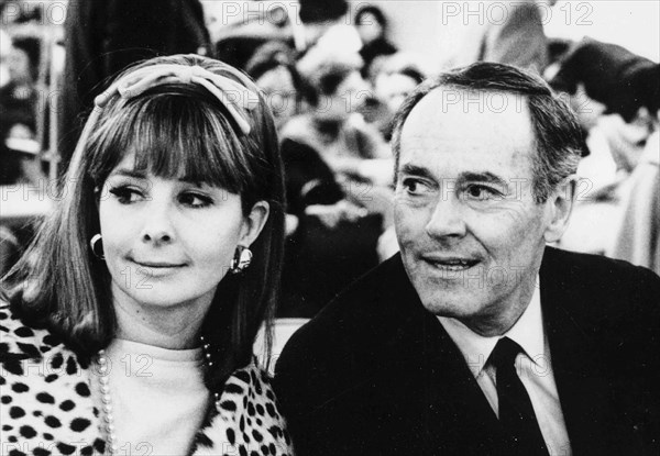 Henry Fonda And Wife Shirlee Fonda.