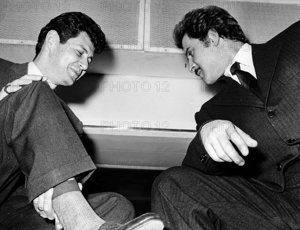 Eddie Fisher and Domenico Modugno.