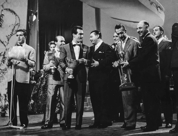 Enzo Tortora, Aurelio Fierro, Nunzio Gallo, Furio Rendine, Antonio Pugliese and Johnny Lombardi.