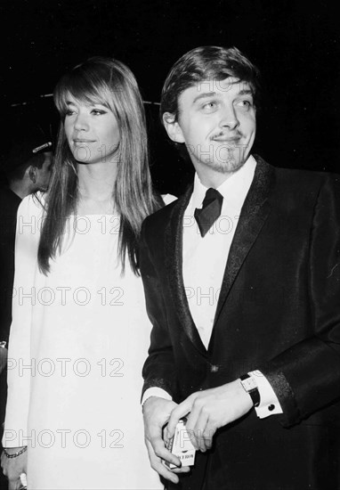 Francoise Hardy and David Hemmings.